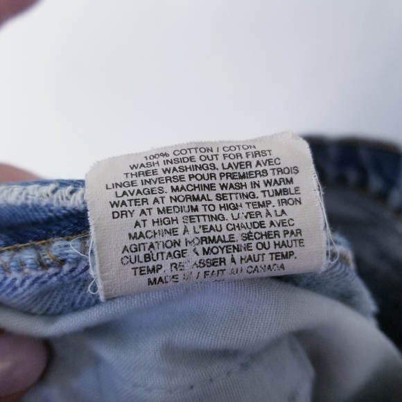 Vintage Destroyed Grungy Levi's 505 Jeans Size 31 - Picture 8 of 9